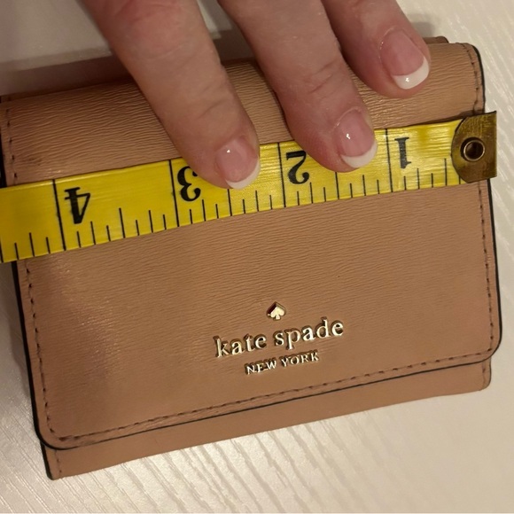 Kate Spade Brown Leather Card Holder - Picture 10 of 11